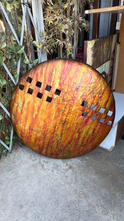 Round metal Art