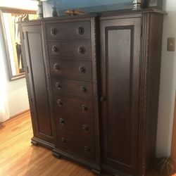 Solid Wood Armoire