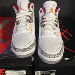 Jordan 3 Retro Cardinal Red