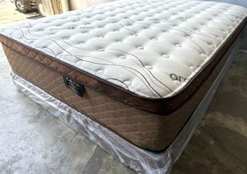 King Organic Cloud Edition Europillow Top 12inch Matres!!