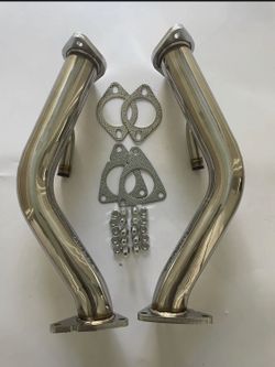 LUXMA Exhaust Down Pipe for 370Z G37 Q50 Q60 VQ37HR