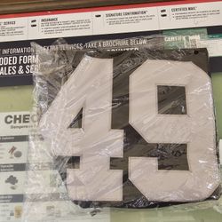 CARL WEATHERS RAIDERS JERSEY !