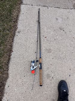 fishing rods and reels
