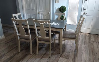 Beautiful farmhouse dining table