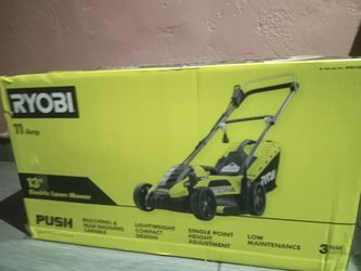 Ryobi 11 AM 13”  electric lawnmower