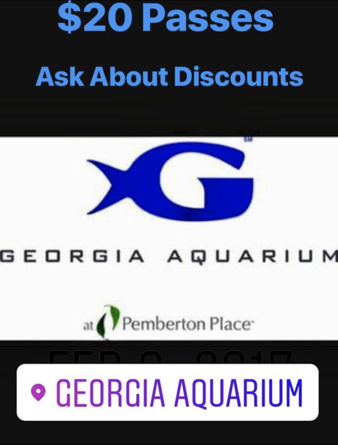 Georgia Aquarium Tickets