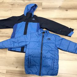 North Face Tri Climate DryVent 3-1 Jacket & Puffer Liner Jacket Boys L 14/16