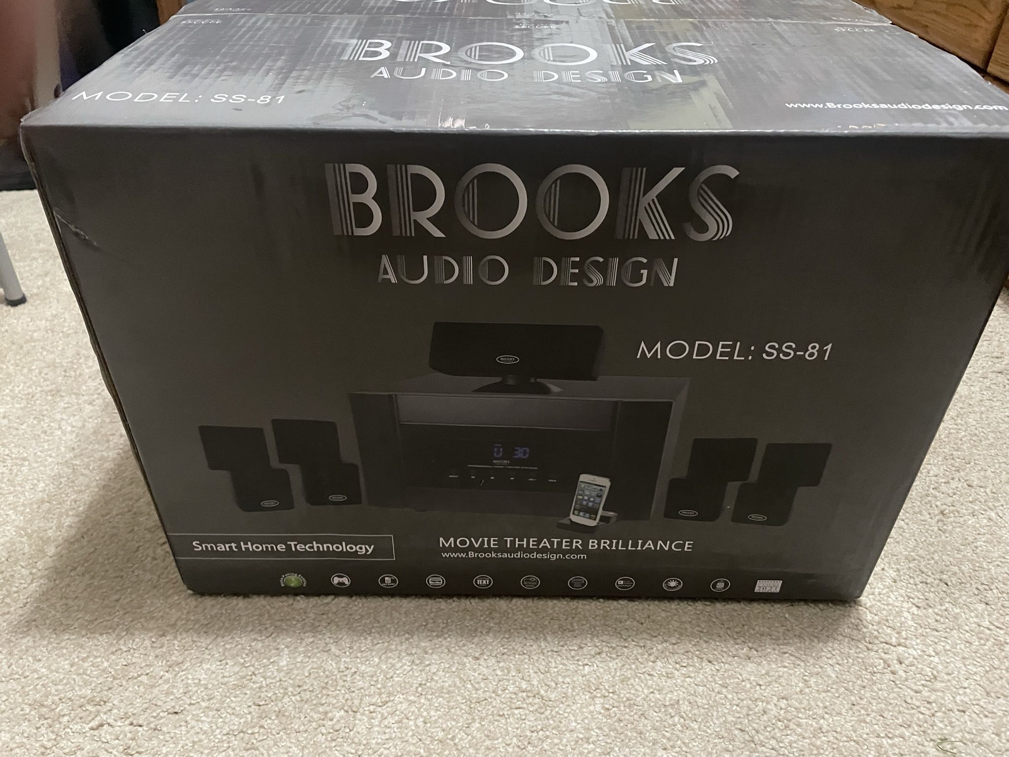 Brooks Audio Design Home Theatre System