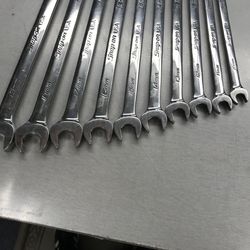 Snap-on 10 pc metric Wrenches