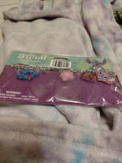 Stitch charm bracelet