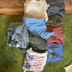 Bundle Of Hoodies + Expensive youngla jeans