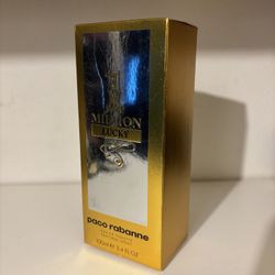 1 Million Lucky paco rabanne EAU DE TOILETTE NATURAL SPRAY 100ml e 3.4 FLOZ