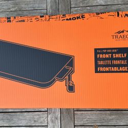 Shelf-Traeger Grills BAC604 P.A.L. Pop-And-Lock Front Shelf Grill Accessory