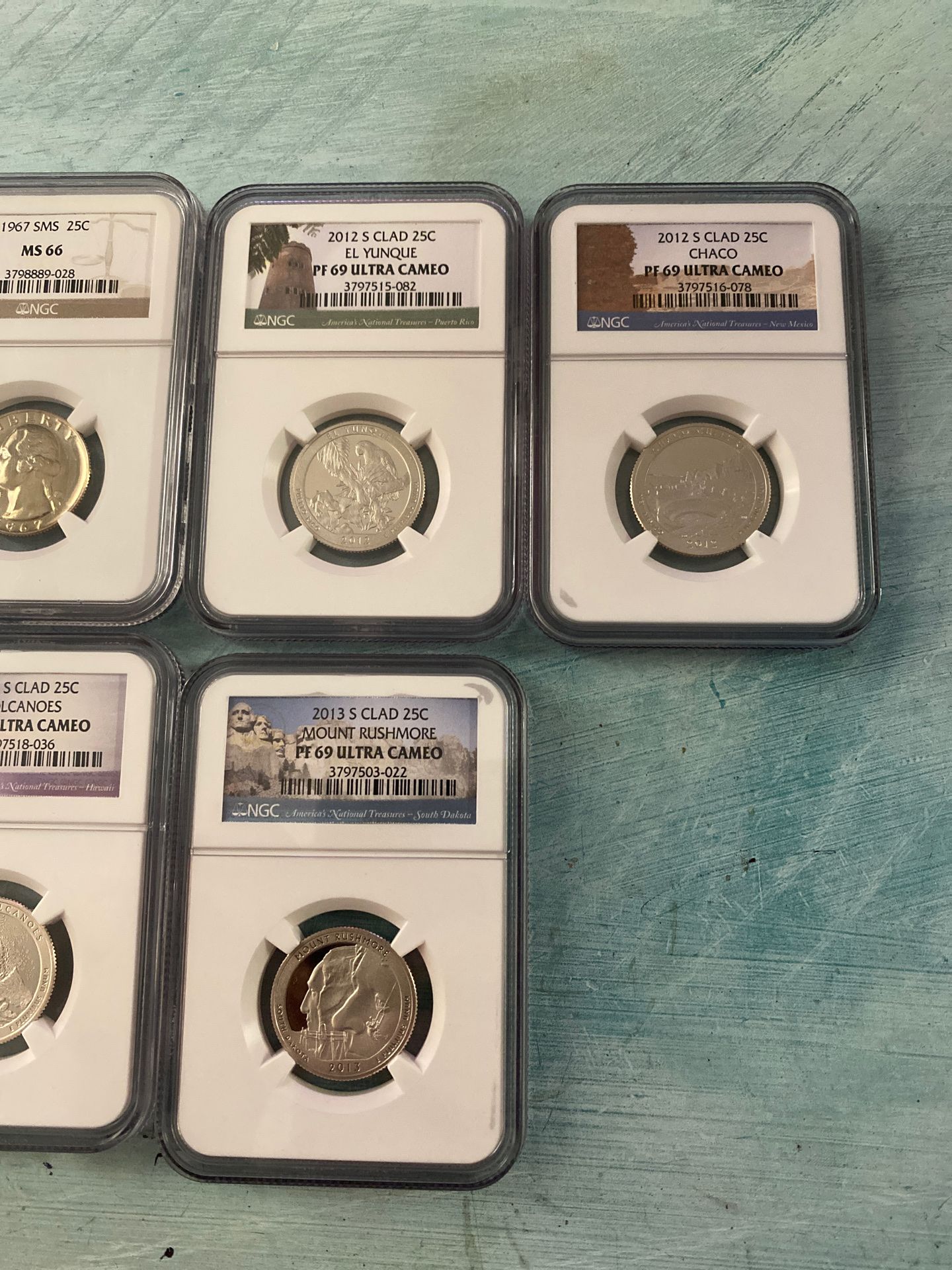 Graded quarters !!!