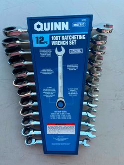 Quinn ratcheting wrench set