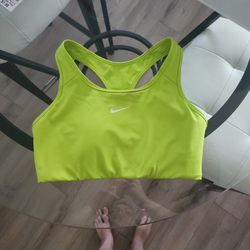 Nike NWOT Lime Green Sports Bra
