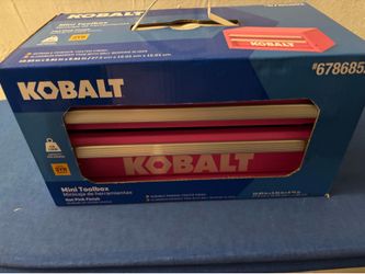 Kobalt 2-drawer mini toolbox in a limited edition hot pink finish.