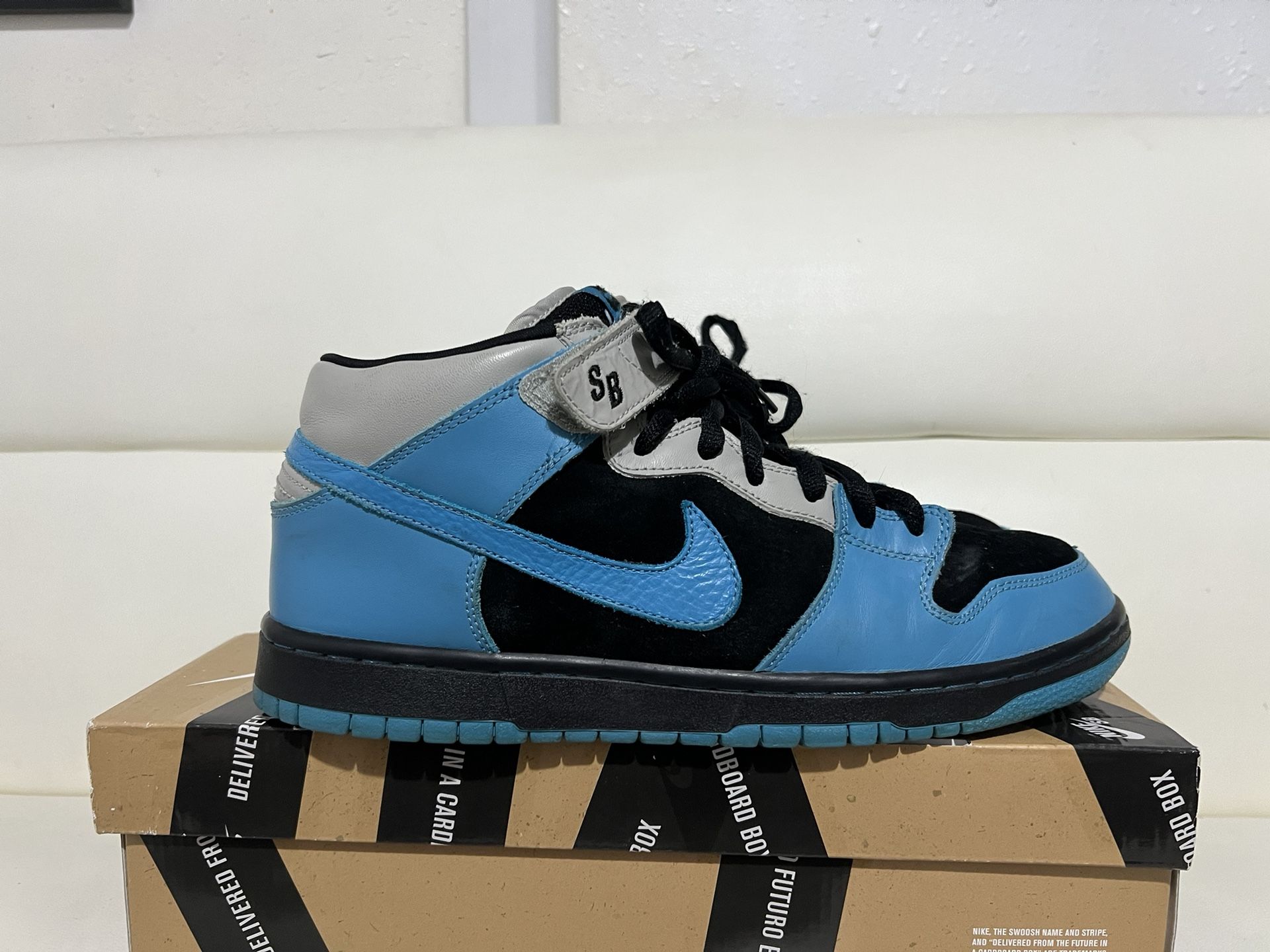 Nike Sneaker Nike Sb Aqua Fuel Aqua Chalk Nike Dunk Low Aqua Blue 
