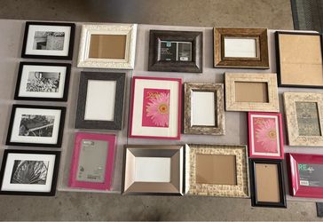 Various Picture Frames 3 for $10