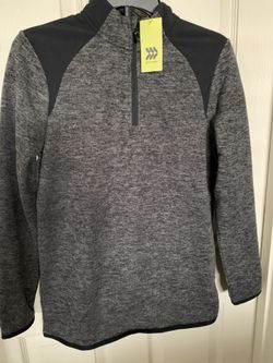 Boys Quarter Zip Sweater
