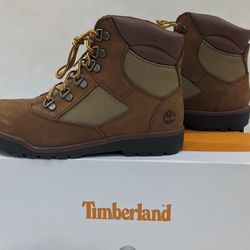 Timberland Field Boots Medium Brown Nubuck 