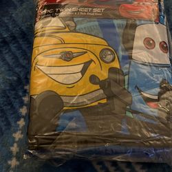 Cars 2pc Twin Sheet Set