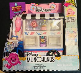Disney Munchlings Candy Cart NEW