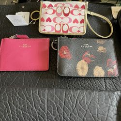 Coach Wristlets  Bag -New - Price Per Item