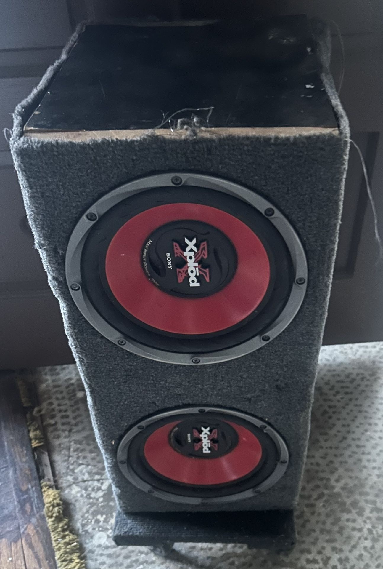Xplōd Amp 760W & 10 Inch Woofers 700W Each