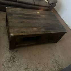 Wood Coffee Table 