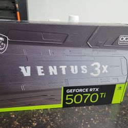 MSI 5070 Ti BOX ONLY