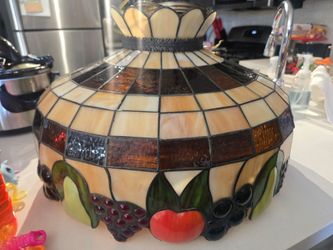 Tiffany-Style Stained Glass Lamp Shade