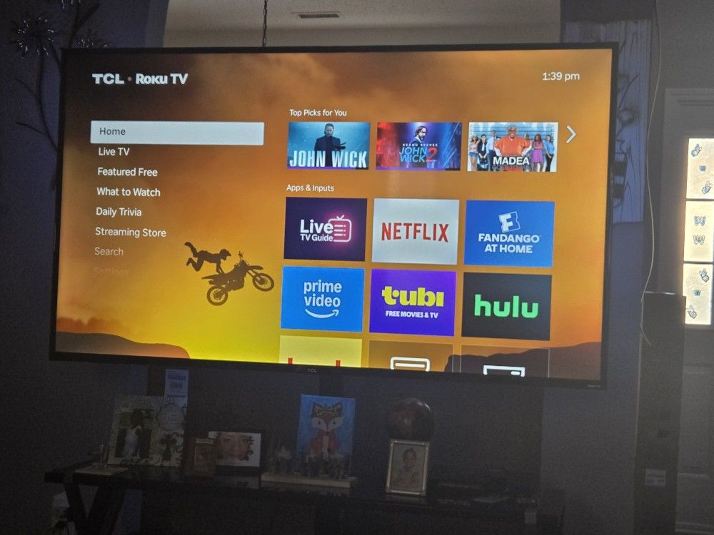 65 Inch TLC Roku TV