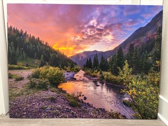 30x40 Landscape Canvas San Juan Mountain