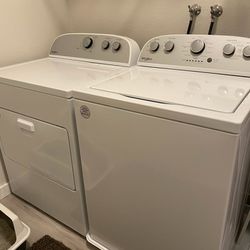 Whirlpool Washer & Dryer Set Must Go!