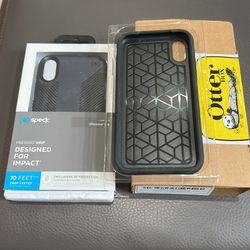 2 iPhone XR Cases Otterbox Speck