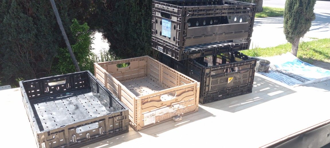 Collapsible Vegtable Crates Full Size Truck Load Make Offer Delivery To Your Home