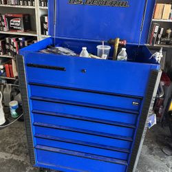 New Us General Tool Box With Tools 