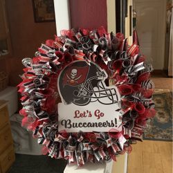 Tampa Bay Bucs Wreath