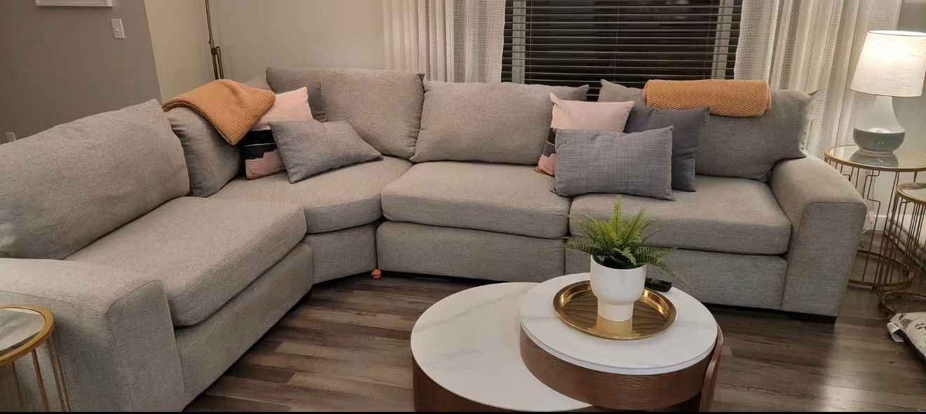 Grey Sofa Used But Excellent Condition