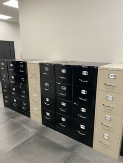 4-Drawer Metal Filing Cabinets – $50 Each OBO