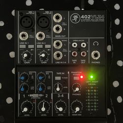 Mackie 402VLZ4 4-channel Analog MixerTESTED & WORKING 