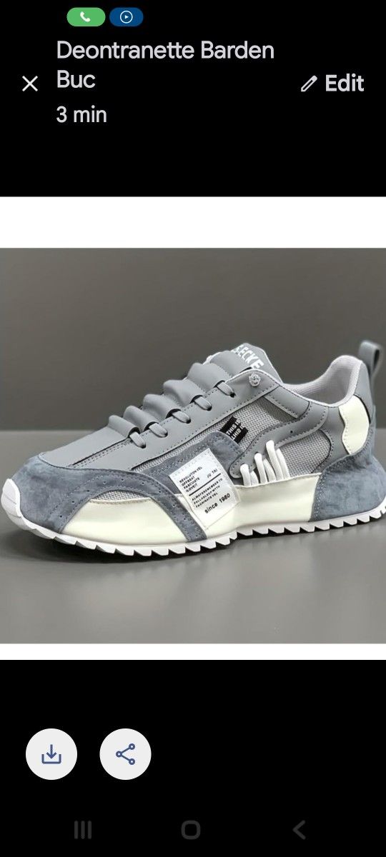 Size 10 Trendy Sneaker
