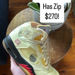 Off White Jordan 5 Sail
