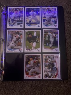 Topps MLB Baseball Cards Lot in Binder