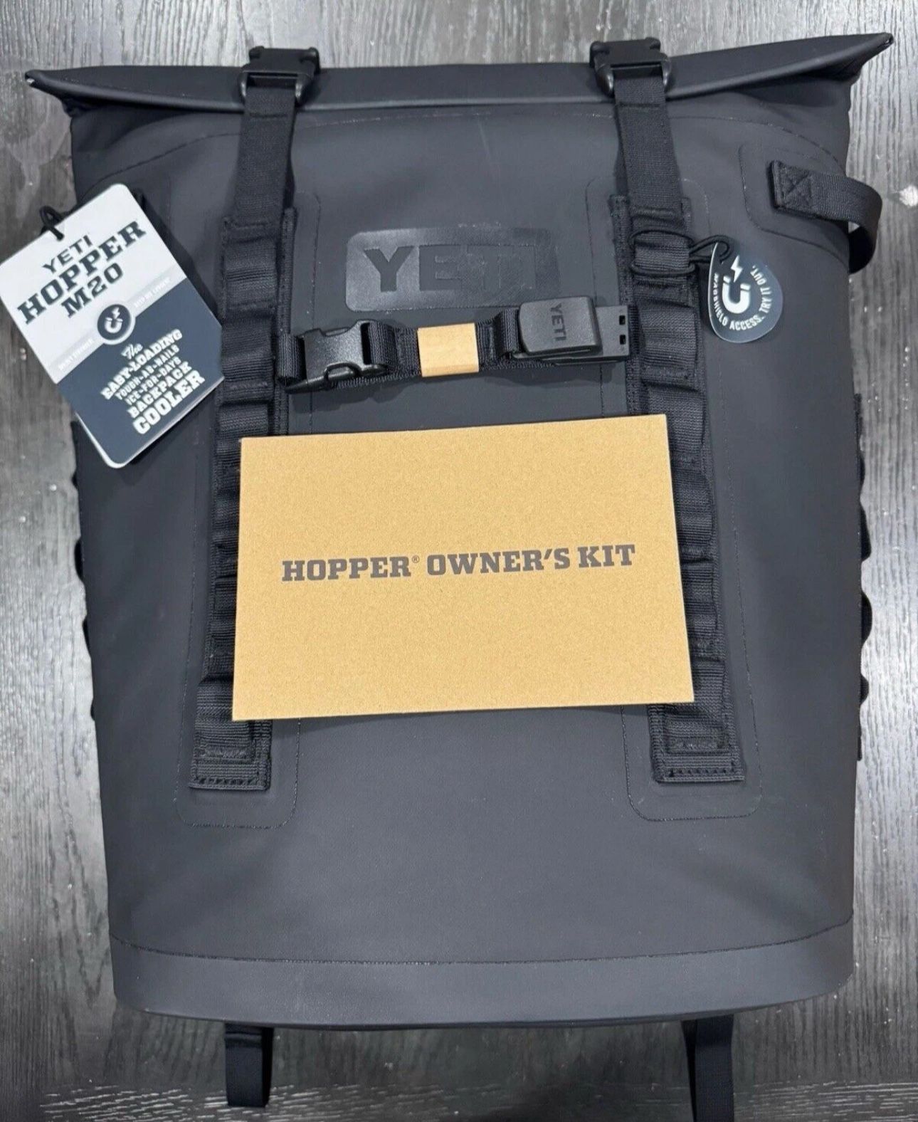 New YETI Hopper M20 Soft Backpack Cooler Black Updated 2025 Model