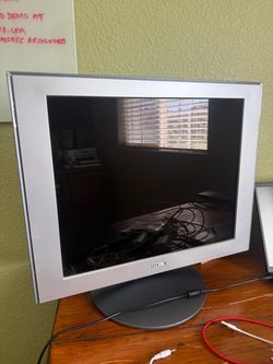 Gray Sony Monitor