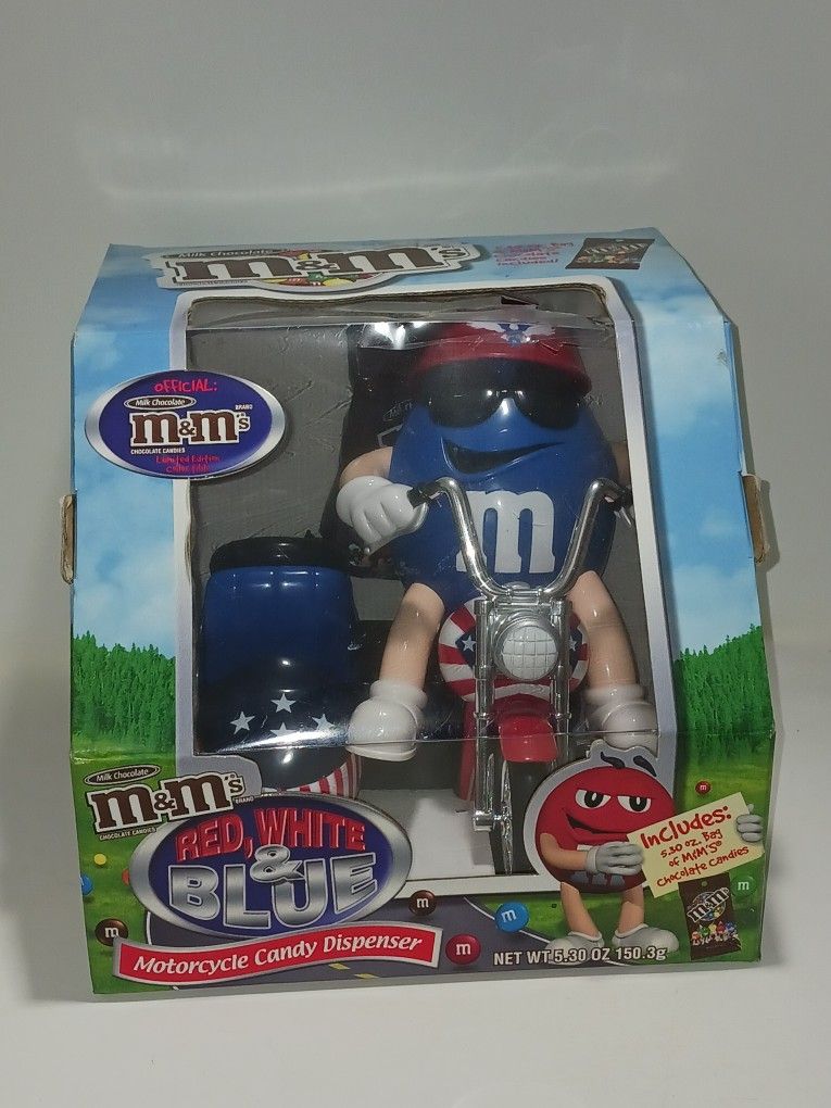 M&M Motorcycle And Side Car W/ M&M's $30