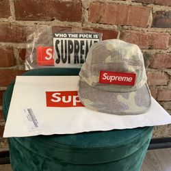 NWT SUPREME Camo Camp Hat