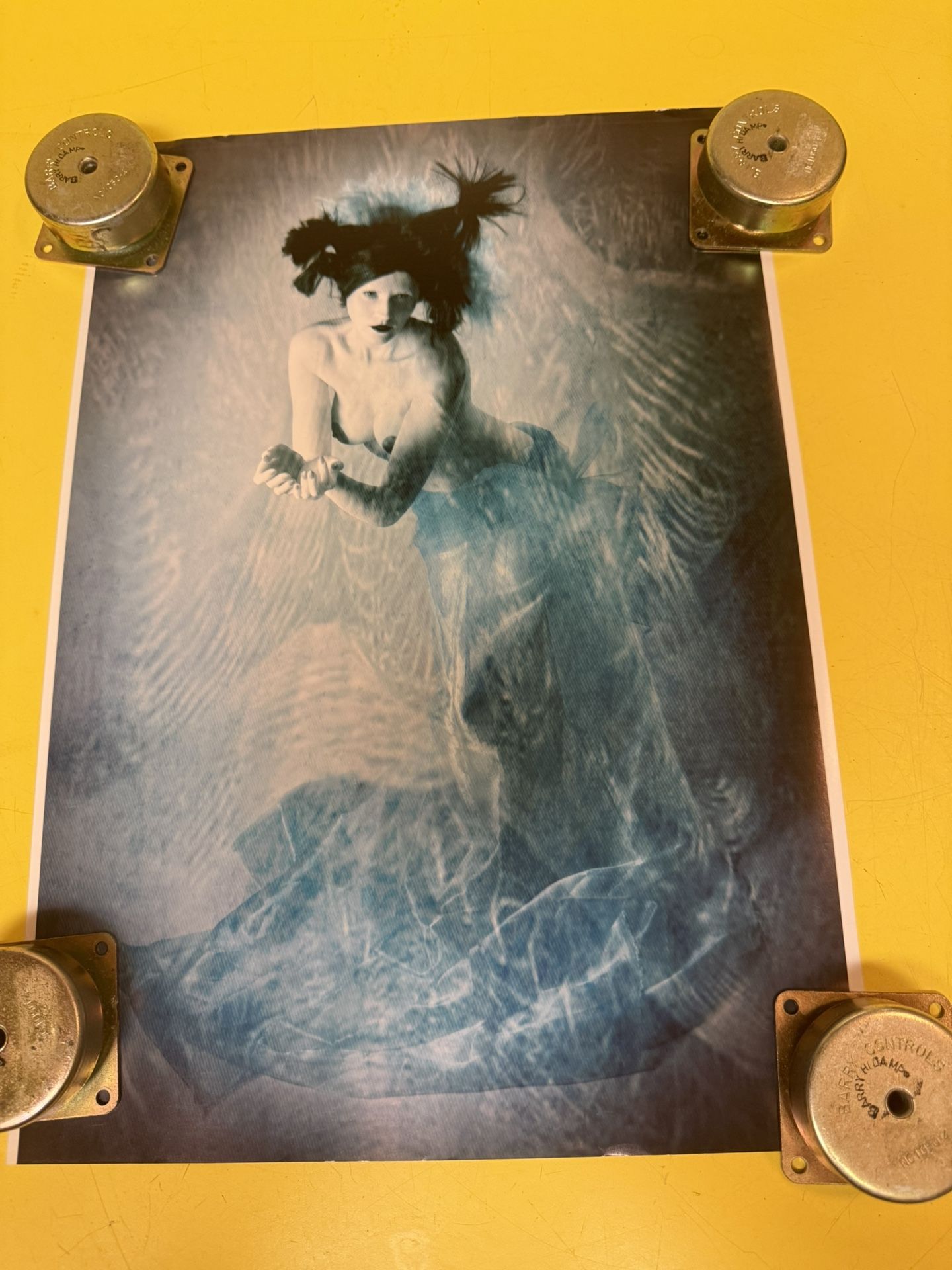 Unknown Artist, Haunting Woman Print Photo 16” X 11”